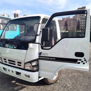 แชสซีรถบรรทุกขนาดเล็ก <span class=keywords><strong>ISUZU</strong></span> NKR ELF 600P แบบมีห้องโดยสาร 6 ล้อ สำหรับการขนส่งโลจิสติกส์ มีจำหน่ายในสต็อก - Product Image 4