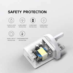 Nhà máy trực tiếp 5V 3A tường sạc 15W USB Power <span class=keywords><strong>Adapter</strong></span> ukca chứng nhận điện thoại di động sạc du lịch OTP Hongkong UK tai nghe - Product Image 4