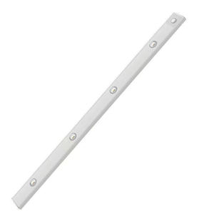 Tira de Luz LED para Gabinete de Aluminio, 6000K Luz Diurna, Diseño Moderno para Montaje en Pared, 30000H de Vida Útil, Acabado Mate Gris Claro - Product Image 1