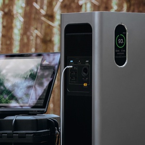 Station solaire HomePower Green Energy 3000W avec batterie LiFePO4, onduleur à onde sinusoïdale pure, charge sans fil, port RV, prend en charge la recharge - Product Image 2