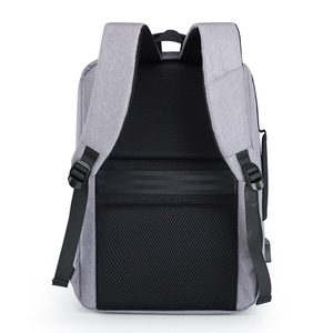 Sac à dos scolaire USB personnalisé pour hommes, tendance, en nylon Oxford imperméable, pour garçons - Product Image 4
