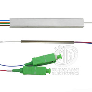 ตัวแยกสัญญาณไฟเบอร์ออปติก RG Factory FTTH 1*2 Mini PLC พร้อมหัวต่อ SC UPC/APC รองรับระบบเครือข่ายใยแก้วนำแสงแบบ POE - Product Image 2