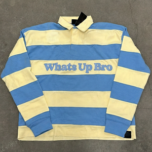 <span class=keywords><strong>Camisa</strong></span> Casual de Rayas con Bloques de Color para <span class=keywords><strong>Hombre</strong></span>, Estilo Urbano, de Lujo, Oversize, <span class=keywords><strong>Manga</strong></span> <span class=keywords><strong>Larga</strong></span>, Cuello Polo, con Botones Laterales, para Trabajo - Product Image 2