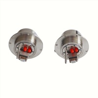 Zweikanaliges Koaxiales Drehgelenk, SMA-f 50Ohm DC-6GHz HF-Drehgelenk, Niedriger VSWR Geringe Einfügedämpfung für Mikrowellen-Testgeräte