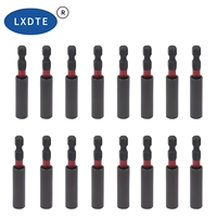 Support magnétique pour embouts hexagonaux LXD 1/4'' 60mm en acier inoxydable S2, finition oxyde noir, personnalisable, outil de bricolage, support OEM