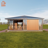 DXH Fábrica Personalizada Totalmente Equipada Cafeterías Personalizadas Edificio Modular Prefabricado Contenedor Restaurante y bar