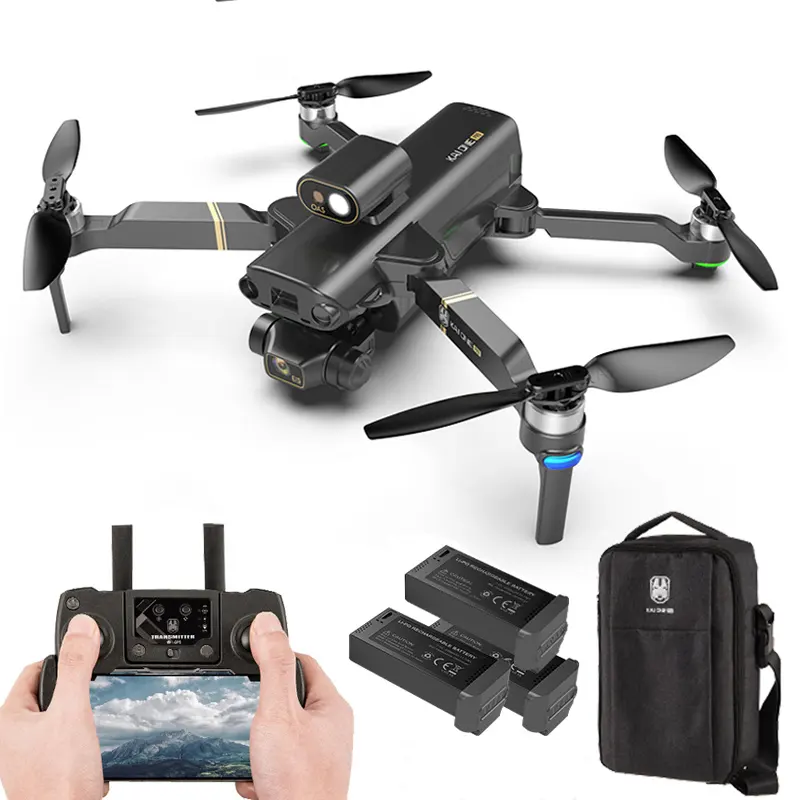 Obstacle Avoidance Camera Drone HD 3-Axis Gimbal KAI One Max 5G FPV Brushless Gimbal RC Dron 4K Video GPS Professional