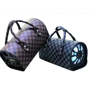 NEU Portable 5 & 6 Zoll TTD-501/601 Wireless Subwoofer Handtasche tragbare Outdoor-Audio-Lautsprecher mit blauen T Designer-Taschen