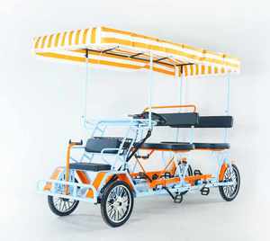 Bicicleta Cuatriciclo para 4 Personas BK24041801-D para Parques y Atracciones Turísticas, Bicicleta Especializada BK24 - Product Image 2