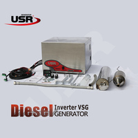 Generator Diesel Senyap 3kw 5kw 8kw untuk Penggunaan Truk, Output DC Portabel dengan Pengaturan AVR, Frekuensi 50Hz, Tegangan 230V/220V