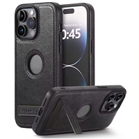 Cuir artificiel Premium Bst pour étuis de téléphone portable pour 16/15/14/13/12 Pro Max Luxe Antichoc