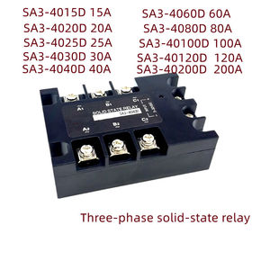 Relé de Estado Sólido Trifásico SA3-4040D 15A 20A 40A 25A 60A 80A 100A 120A SA3-4080D SA3-40100D SA3-40200D para Calefacción Eléctrica - Product Image 2