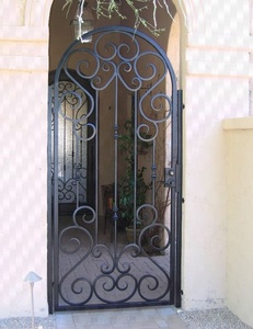 Cancelli e Recinzioni <span class=keywords><strong>in</strong></span> Metallo Moderni per Ingressi Principali di Case Indiane, Cancelli <span class=keywords><strong>in</strong></span> <span class=keywords><strong>Ferro</strong></span> Battuto e Tralicci - Product Image 2