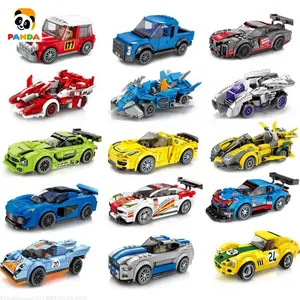Senbao vitesse course bloc de construction jouet modèle de voiture de renommée mondiale/bloc de construction de voiture classique bricolage jouets pour filles et garçons (NO.PA00155)