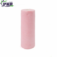 Rouleaux de serviettes en microfibre déchirables Logo personnalisé 50/75/100 Pack Lavable Nettoyage Voiture Cuisine 30X30Cm Rouleaux de chiffons en microfibre