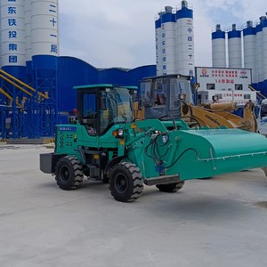 Véhicule de nettoyage de tunnels, balayeuse routière, moteur diesel 4x4, utilisation industrielle sur site d'usine - Product Image 3