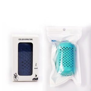 Biểu Tượng Tùy Chỉnh Nhanh Chóng Làm Khô Khăn Cuối Cùng Thể Thao Du Lịch Làm Mát Khăn Với Silicone <span class=keywords><strong>Pouch</strong></span> Cho Cứu Trợ Ngay Lập Tức - Product Image 5