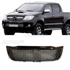 Parrilla Delantera LED para Coche, Kit de Carrocería, Parrillas de Carreras para Toyota Hilux Vigo 2012+, Pieza Exterior - Product Image 1