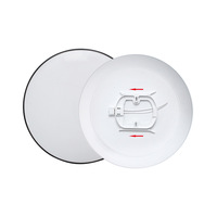 Lumière LED ronde moderne ultra-mince IP54 18W, étanche, décorative, pour salon, cuisine, plafond