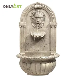 Vendita calda di Alta Qualità Intagliato A Mano Antico In Marmo Da Giardino Arte Della Parete Cascata Fontana Con <span class=keywords><strong>Testa</strong></span> di <span class=keywords><strong>Leone</strong></span> - Product Image 1