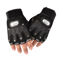 Gants de moto respirants en PU, nouvelle collection printemps-été, pour sports de plein air, vente en gros, demi-gants de moto à prix réduit