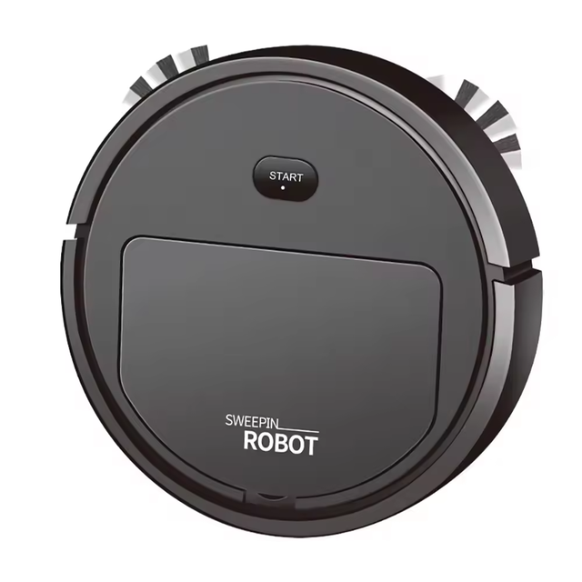 Smart Automatic Robot Vacuum Cleaner for Home & Hotel Low Noise with Wet & Dry Functions Electric Battery Operated