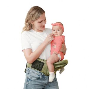 BSCI Factory Ergonomic Non-Slip Toddler <b>Carrier</b> <b>Baby</b> <b>Hip</b> <b>Seat</b> <b>Carrier</b> with Advanced Adjustable Waistband for Newborns - Product Image 1