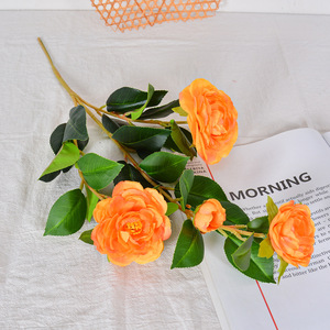 Flor Artificial de Camelia de Seda, Rama Individual, Impermeable, Decoración para el Hogar, Día de San Valentín - Product Image 4