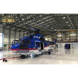 Bảo trì thấp hangar Kết Cấu Thép Kho gia cầm trang trại mô-đun giá rẻ máy bay đúc sẵn kim loại nhà để xe ánh sáng tòa nhà - Product Image 5