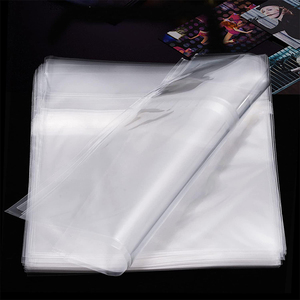 Nueva llegada: Funda exterior transparente de vinilo OPP de 12 pulgadas, autosellable, antiestática, para almacenamiento de discos LP en el hogar. - Product Image 2