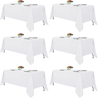 Nappe carrée personnalisée multicolore de haute qualité pour la décoration de banquets de mariage et la décoration de tables de dîner de mariage