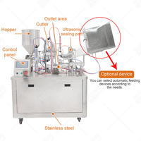 Máquina Selladora de Tubos Ultrasónica Automática para Llenado y Sellado de Pasta de Tomate MY China