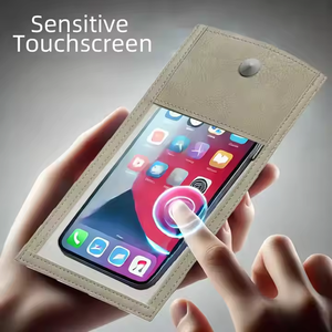 Étui pour téléphone de mariage Pochette en cuir étanche portable zone secrète anti-caméra pour la confidentialité du téléphone pas de photographie vidéo autorisée - Product Image 5