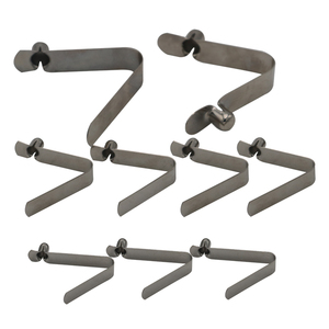 Customized Steel Locking <strong>Spring</strong> Clip/Metal <strong>Push</strong> <strong>Button</strong> <strong>Spring</strong> Clip - Product Image 5