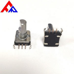 Encodeur incrémental EC11 à axe en D, haute durabilité, personnalisé en usine, insertion latérale à 3 broches, montage enfichable, DC5V - Product Image 2