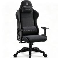 Chaise longue ergonomique de haute qualité et confortable, chaise de jeu en PU, chaise de bureau pivotante moderne et économique