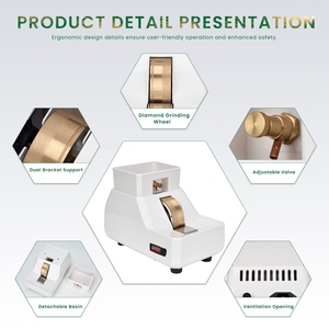 Máquina Manual de Pulir Lentes Ópticas Aist Optics LY-5E-35WV, Pulidora de Lentes de Gafas en Venta - Product Image 5