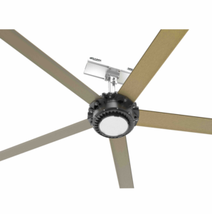 Ventilateur de plafond industriel géant Biote 10FT avec grand volume d'air à faible bruit pour système de refroidissement d'usine pour usines de fabrication - Product Image 4