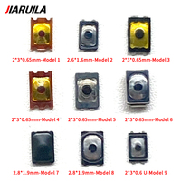 Microinterruptor SMD de 4 Pines, 2x3x0.65MM, Botón Táctil Interno SMD, Interruptor de Botón Táctil para Teléfono Móvil, 2.6*1.6mm