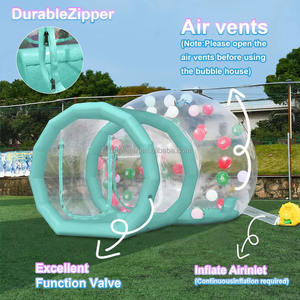 Casa de Burbujas Inflable Transparente Móvil en Existencia al por Mayor, Domo Redondo Inflable para Fiestas, Casa de Burbujas de PVC - Product Image 3