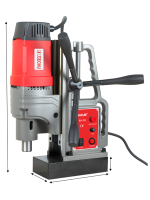 Perceuse magnétique portable BJ-19, perceuse magnétique électromagnétique compacte pour perçage de trous de 19 mm de diamètre sur plaques d'acier