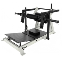 Pont de Glute RELOADED en Acier de 3 mm d'Épaisseur de Haute Qualité, Machine de Gymnastique avec Logo/Couleur Personnalisés pour Équipement d'Exercice de Club de Fitness