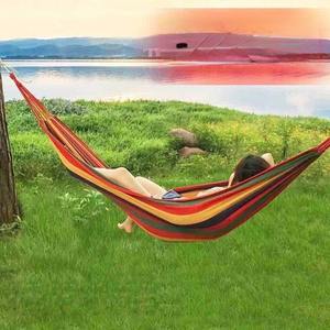 <span class=keywords><strong>Hamac</strong></span> portable empilable pour l'intérieur et l'extérieur, anti-chute, pour adultes et enfants, pour le camping et la randonnée, capacité de 2 personnes, capacité de charge de 200 lb - Product Image 1