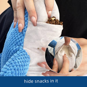 Qbellpet 2025 nuova lanugine di mais delfino Snuffle <span class=keywords><strong>Dog</strong></span> <span class=keywords><strong>Toy</strong></span> squalo giocattolo interattivo per cani Hide and Seek giocattoli per cani - Product Image 3