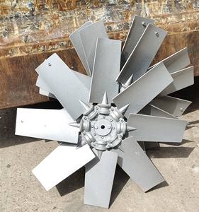 ใบพัดลมแบบแกนหมุนอลูมิเนียมอัลลอยขนาดเส้นผ่านศูนย์กลางใหญ่ สำหรับการระบายความร้อนอุตสาหกรรม การระบายอากาศ และการใช้งานดูดอากาศ - Product Image 4