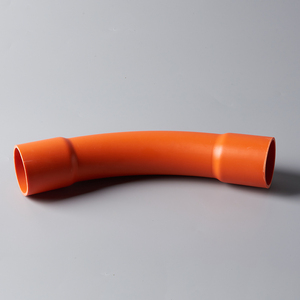 Ống Dẫn Nhựa Pvc 45 Độ Bằng Nhựa Cứng Màu Cam AS/NZS 100Mm Uốn Cong - Product Image 2