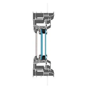 Ventana Abatible de Estilo Americano con <span class=keywords><strong>Mecanismo</strong></span> de Manivela Anhui Weika, Precio de Fábrica al por Mayor, Ventanas de Eficiencia Energética - Product Image 2