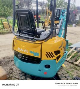 Mini-excavatrices Kubota U17 d'occasion avec pouce hydraulique, excavatrices de 1,7 T, originales du Japon, d'occasion, excavatrice Kubota - Product Image 5
