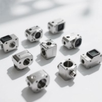 Accessoires de robot de fraisage CNC 5 axes de haute précision, pièces en acier inoxydable, aluminium, titane, OEM, échantillon gratuit