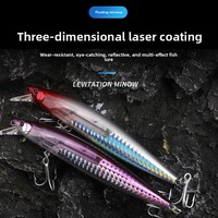 Leurre dur flottant Crazy Scales 13cm/20g à lancer longue distance, coulant lentement, leurre artificiel pour la pêche au système Dead-Fly - Vente chaude